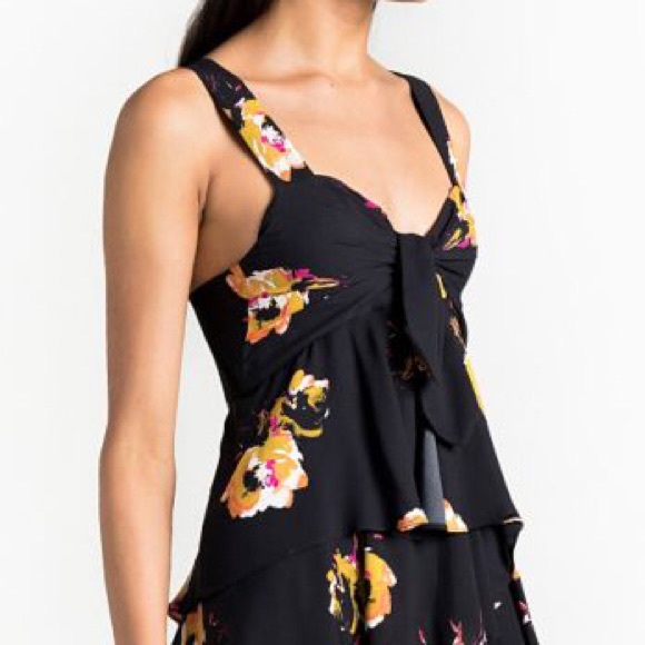 ✨HP!✨ NWT A.L.C. Floral Silk Dress - ALC Size 2 4 - Picture 3 of 7